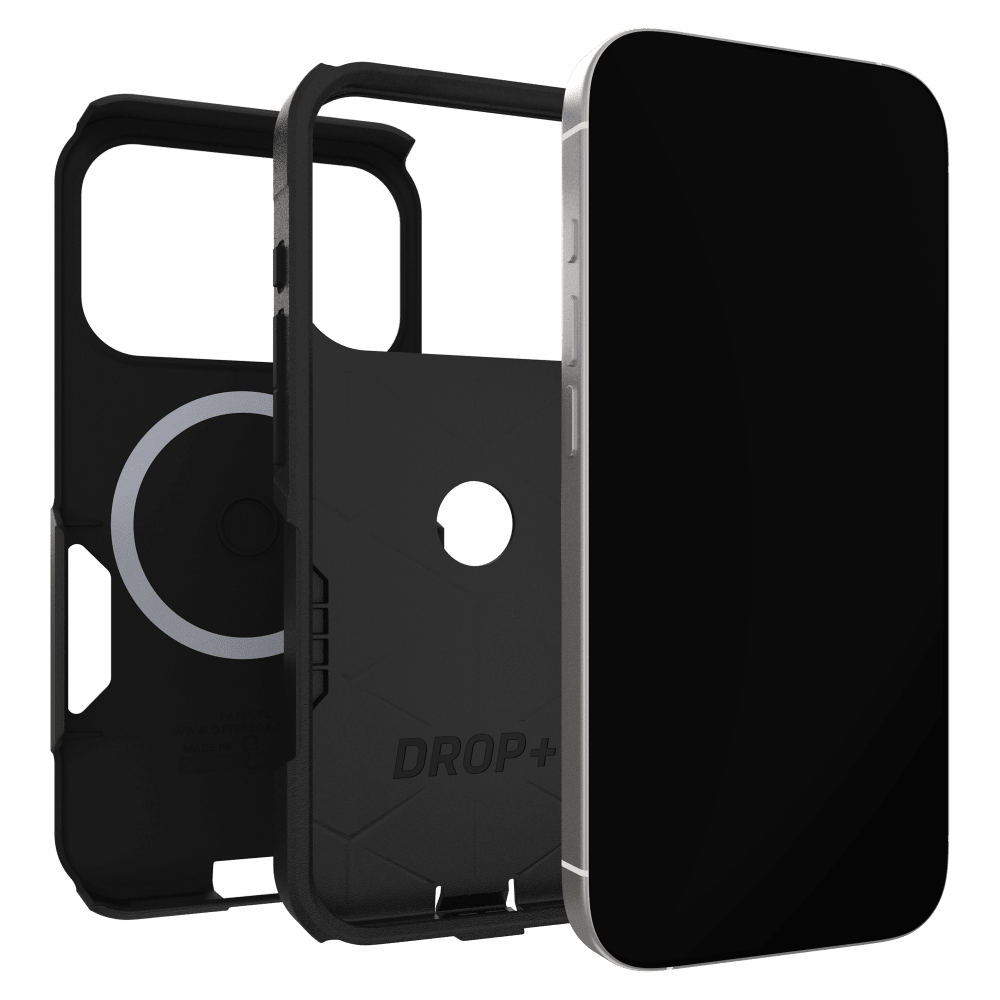 OtterBox - Commuter MagSafe Case with Camera Control for Apple iPhone 17 Pro - Black