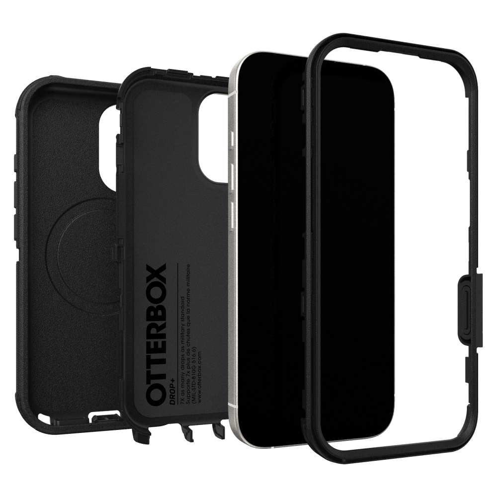 OtterBox - Defender Pro MagSafe Case with Camera Control for Apple iPhone 17 - Black