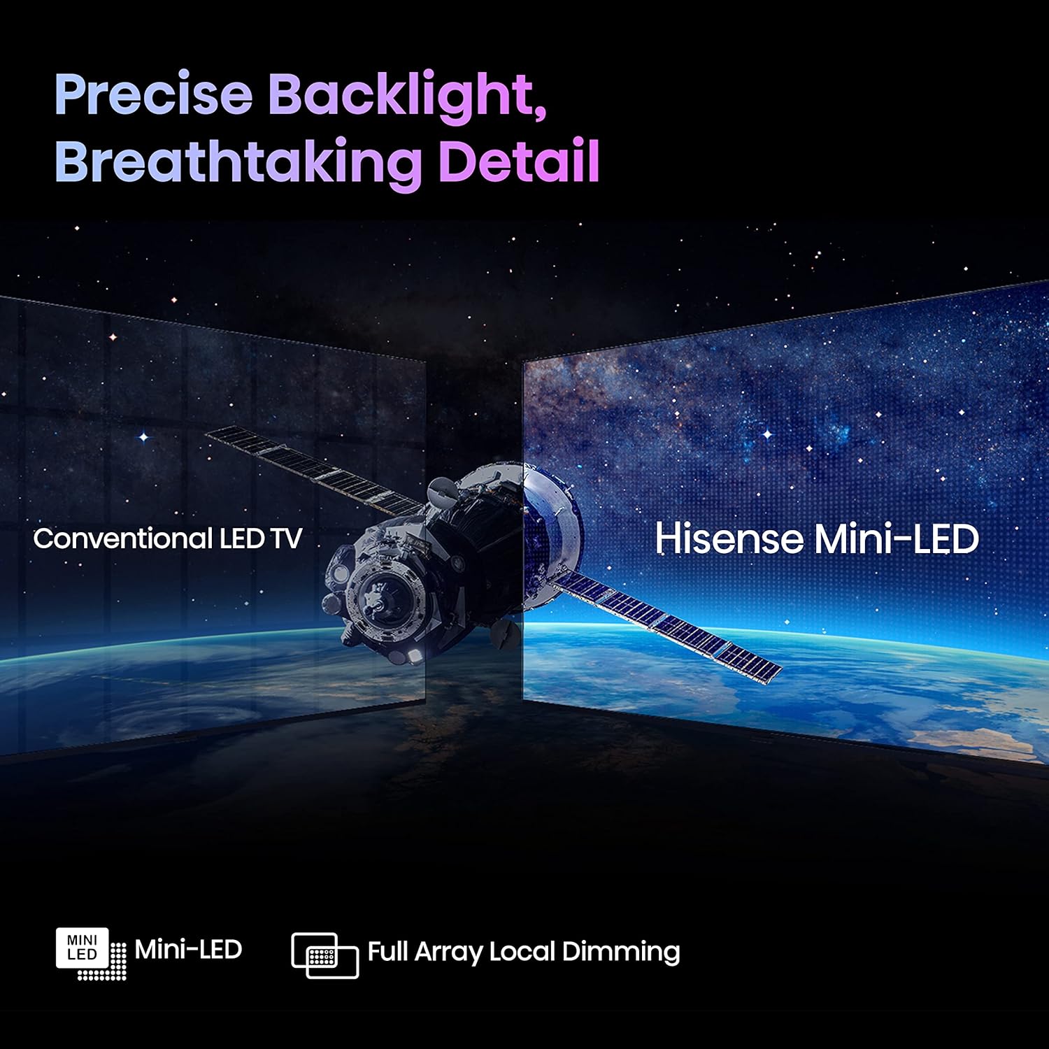 Hisense U7K 55" 4K ULED Mini-LED Android Smart TV