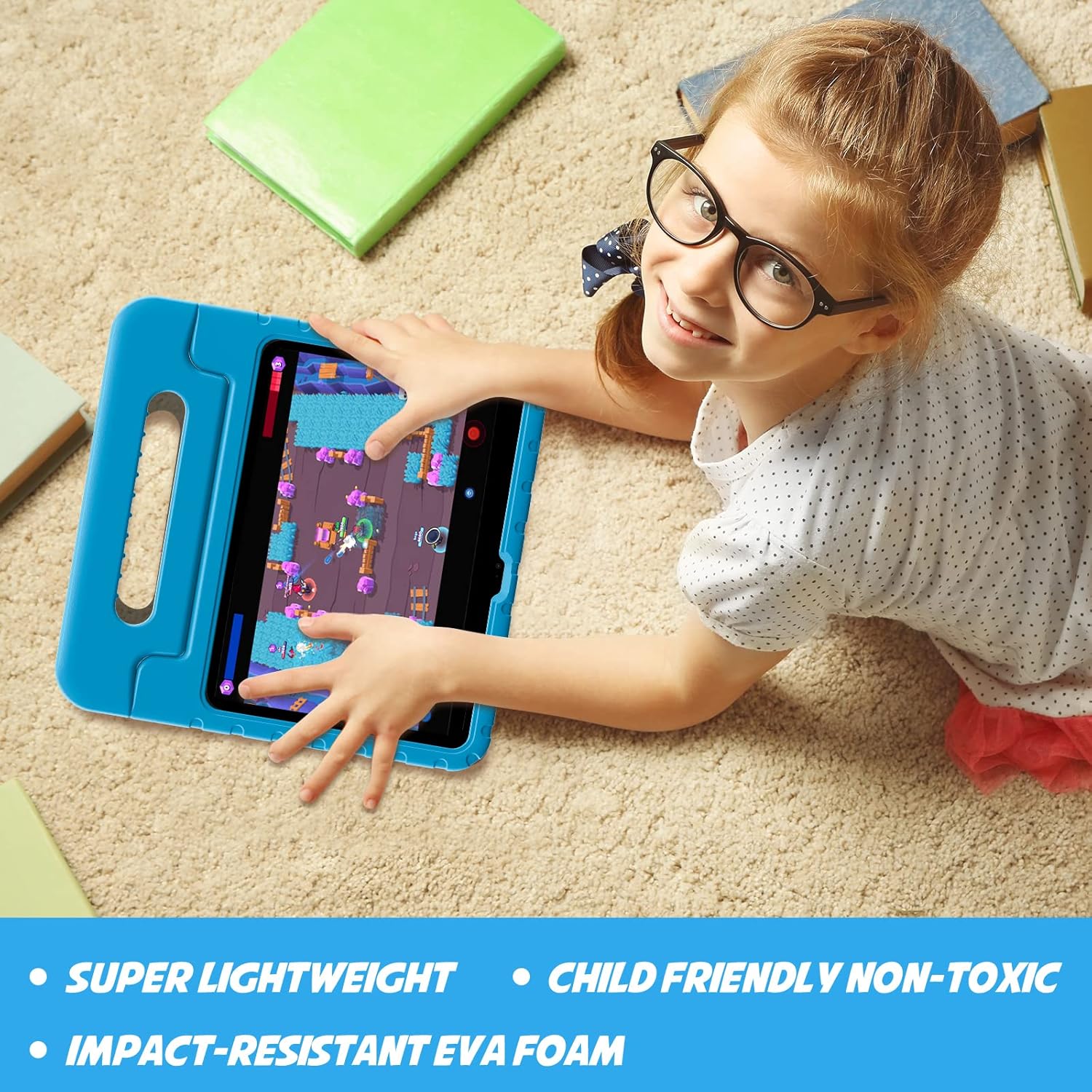 ProCase Kids Case for iPad A16 11th Generation 2025/iPad 10th Generation 2022