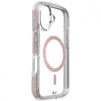 Laut Aero Sparkle for iPhone 16 - Crystal Pink