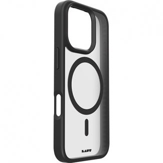 Laut - Crystal Matter MagSafe Case for Apple iPhone 16 Pro Max - Black