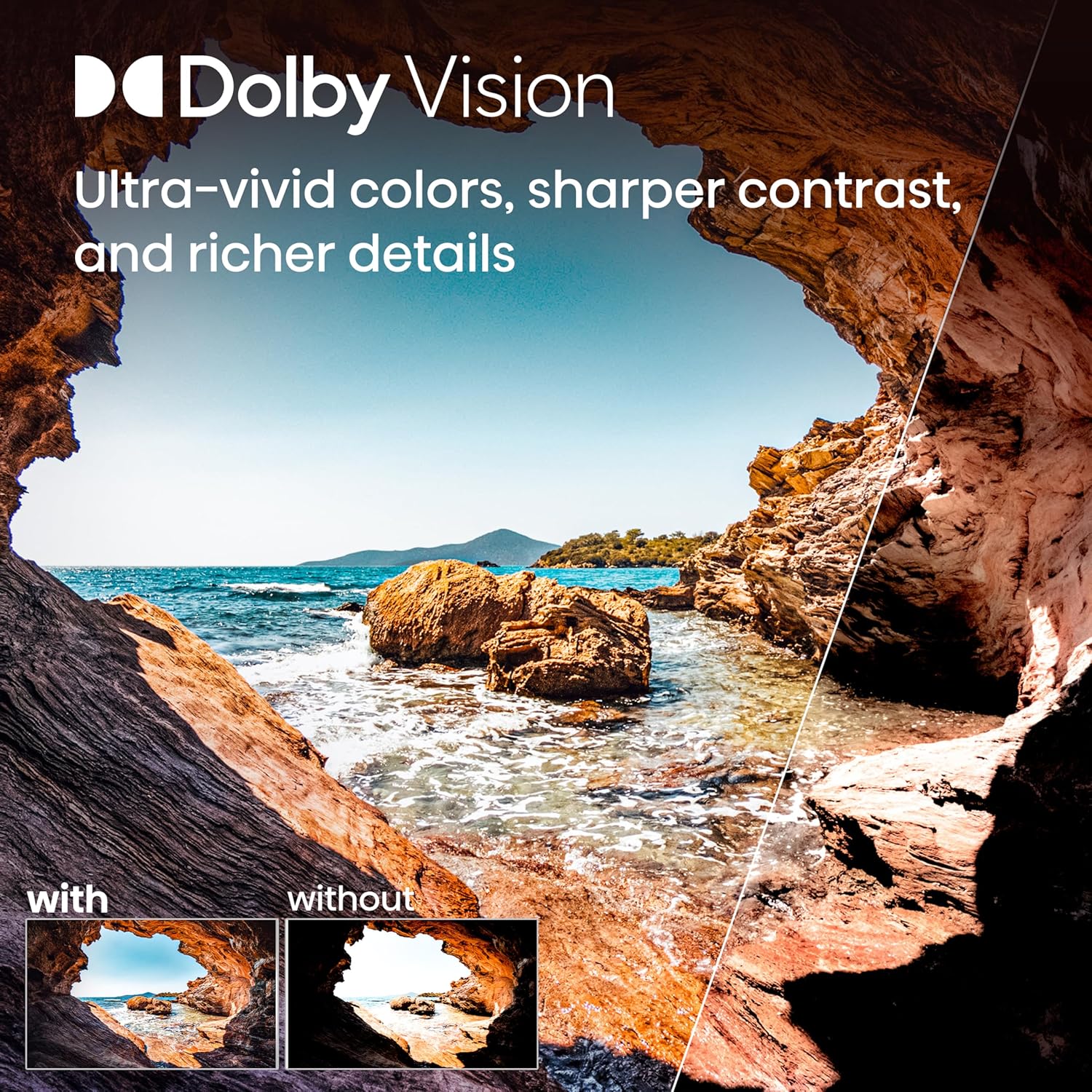 Hisense A7N 50" 4K UHD Smart Google TV (2024)