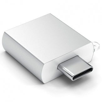 Satechi Type-C to Type-A USB Adapter (Silver)