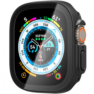 Spigen Apple Watch Ultra 2 / Ultra CaseThin Fit 360 w/ Tempered Glass SP