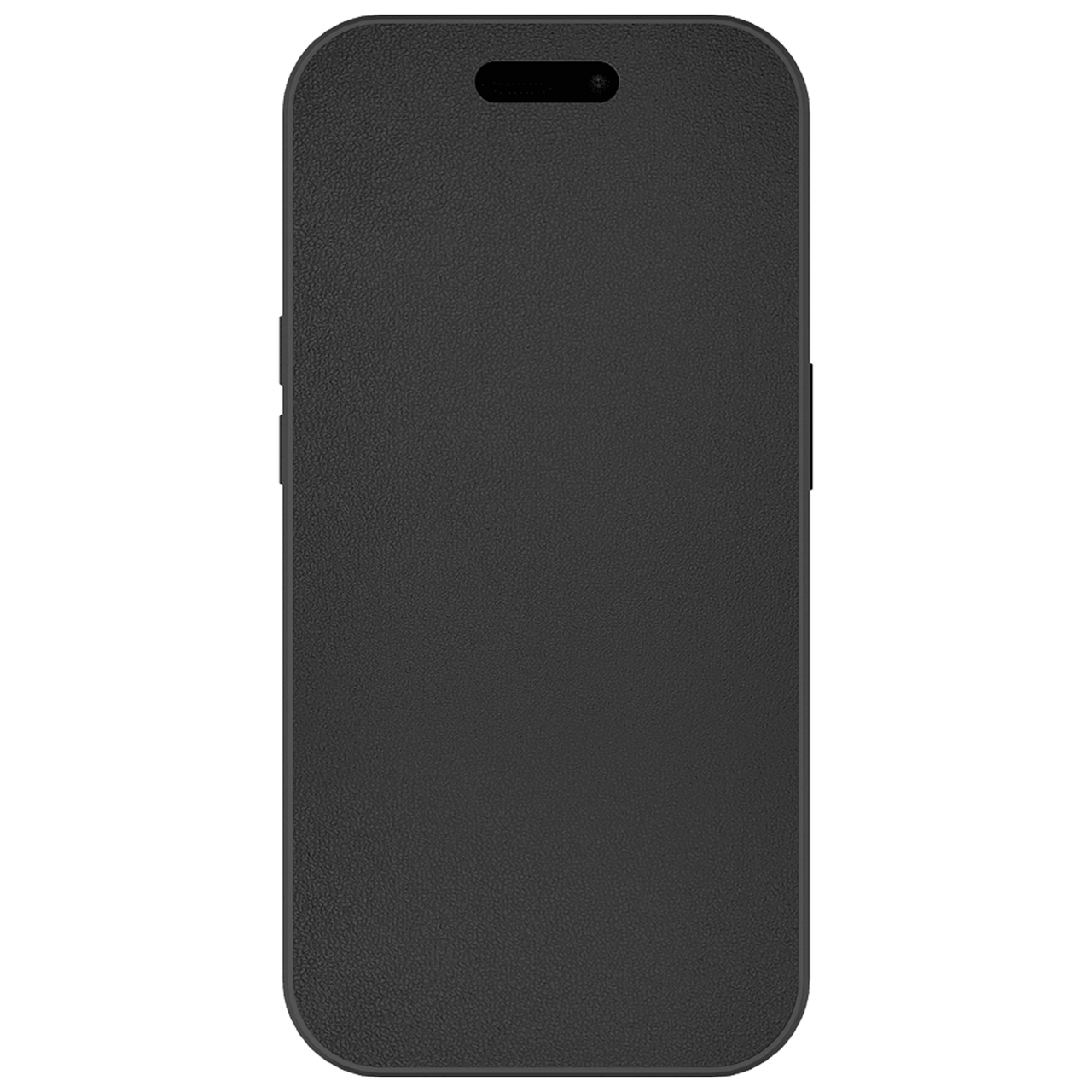 AMPD - TPU / Acrylic Wallet Flip MagSafe Case for Apple iPhone 16 Plus - Black