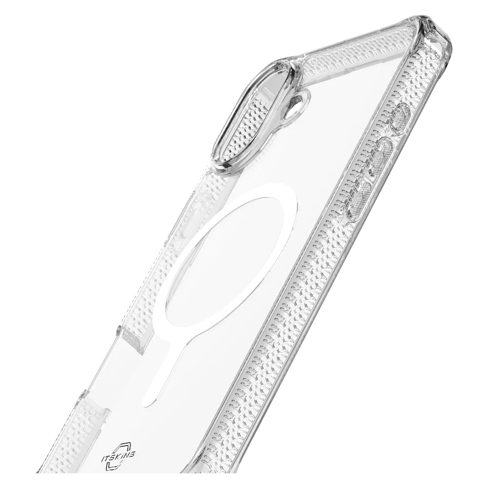 ITSKINS - Hybrid_R Clear MagSafe Case for Apple iPhone 16