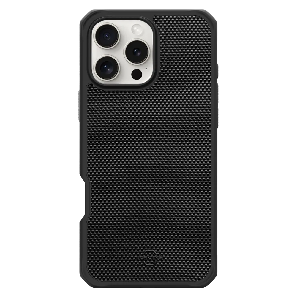 ITSKINS - Ballistic_R Nylon MagSafe Case for Apple iPhone 16 Pro - Black