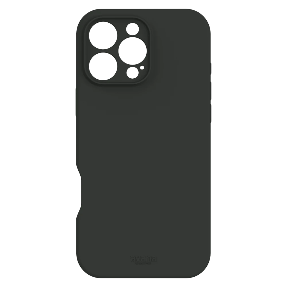 Avana - Velvet MagSafe Case for Apple iPhone 16 Pro - Black