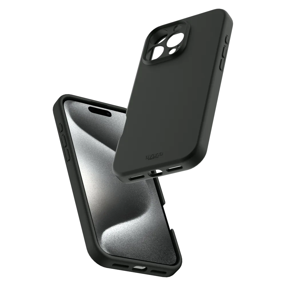 Avana - Velvet MagSafe Case for Apple iPhone 16 Pro - Black