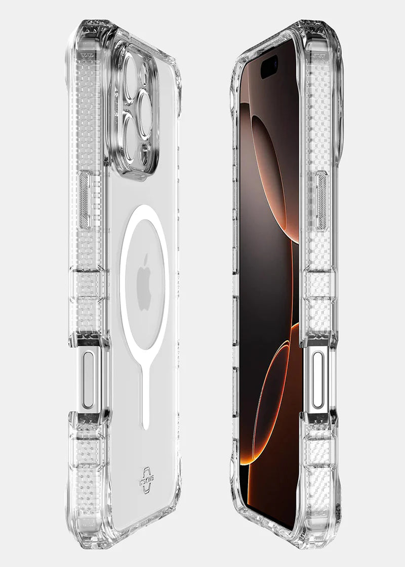 ITSKINS - Spectrum_R Clear Case for Apple iPhone 16 Plus