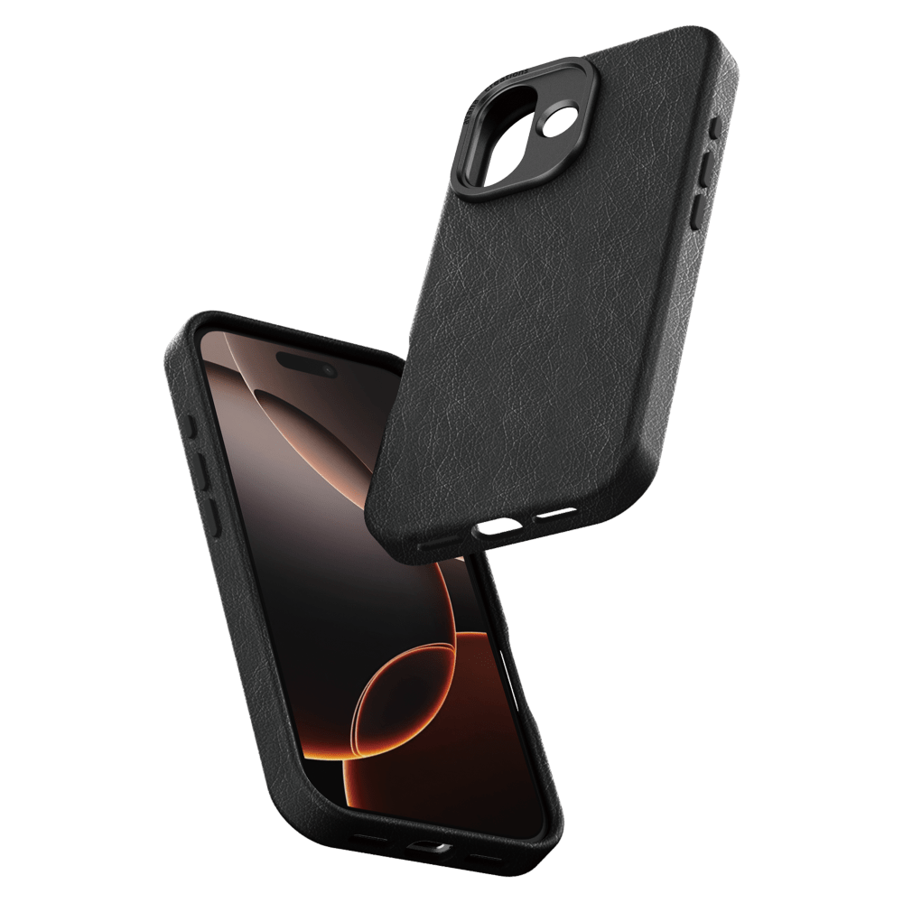 Avana - Leather MagSafe Case for Apple iPhone 17 - Ash