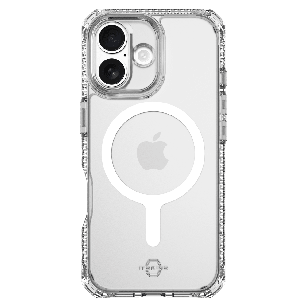 ITSKINS - Hybrid_R Clear MagSafe Case for Apple iPhone 17 - Transparent