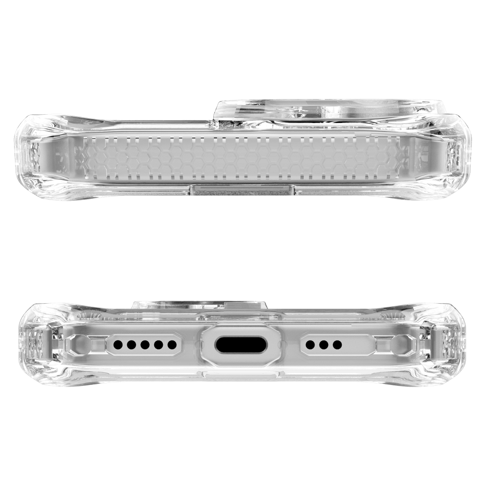 ITSKINS - Hybrid_R Clear MagSafe Case for Apple iPhone 17 - Transparent