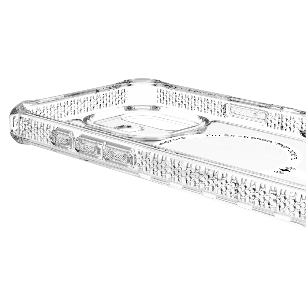 ITSKINS - Hybrid_R Clear MagSafe Case for Apple iPhone 17 - Transparent