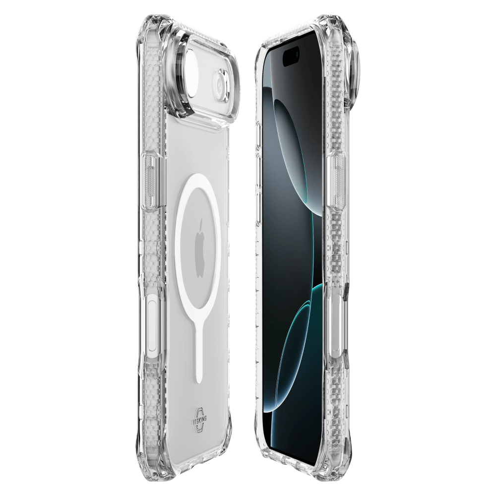 ITSKINS - Hybrid_R Clear MagSafe Case for Apple iPhone Air - Transparent