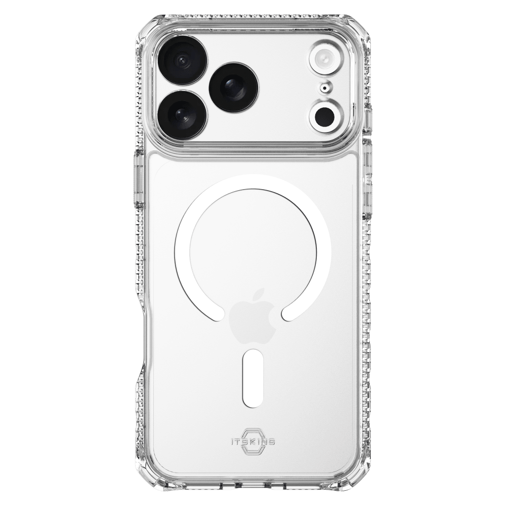 ITSKINS - Hybrid_R Clear MagSafe Case for Apple iPhone 17 Pro Max - Transparent