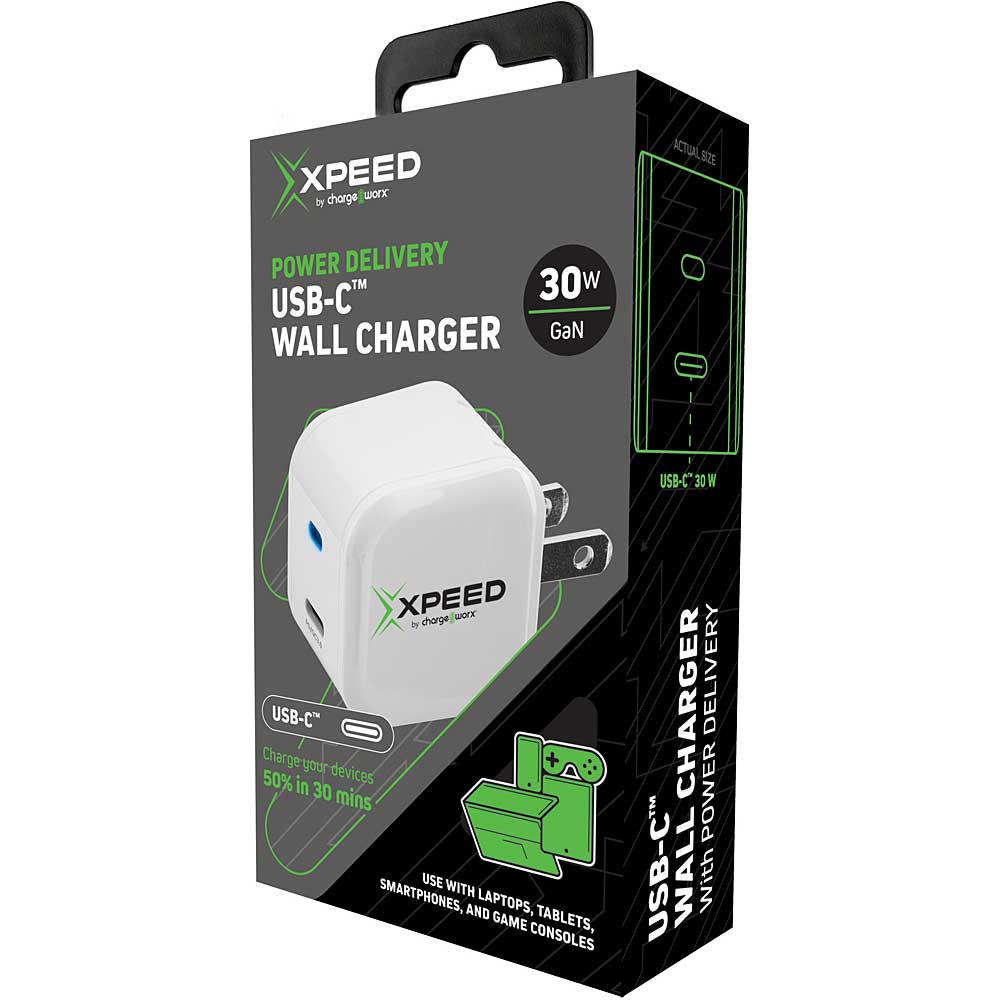 Chargeworx USB-C Wall Charger w/ Power Delivery