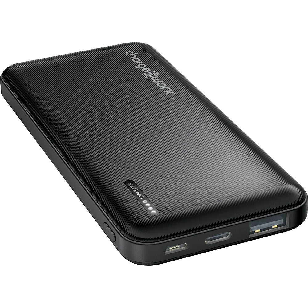 Chargeworx 5000mah USB / USB-C Power Bank