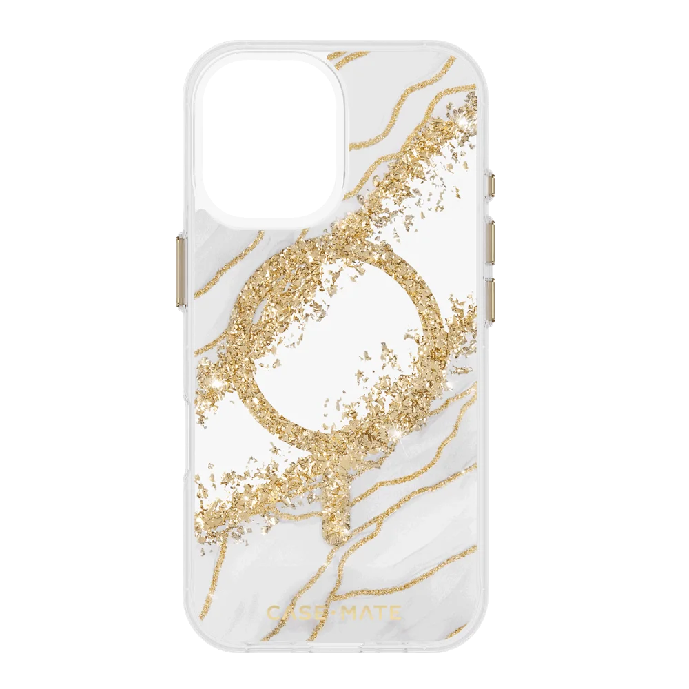 Case-Mate - Karat Case for Apple iPhone 16 - Granite