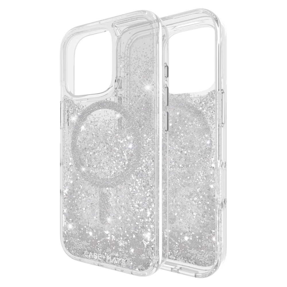 Case-Mate - Waterfall Case for Apple iPhone 16 Pro - Silver