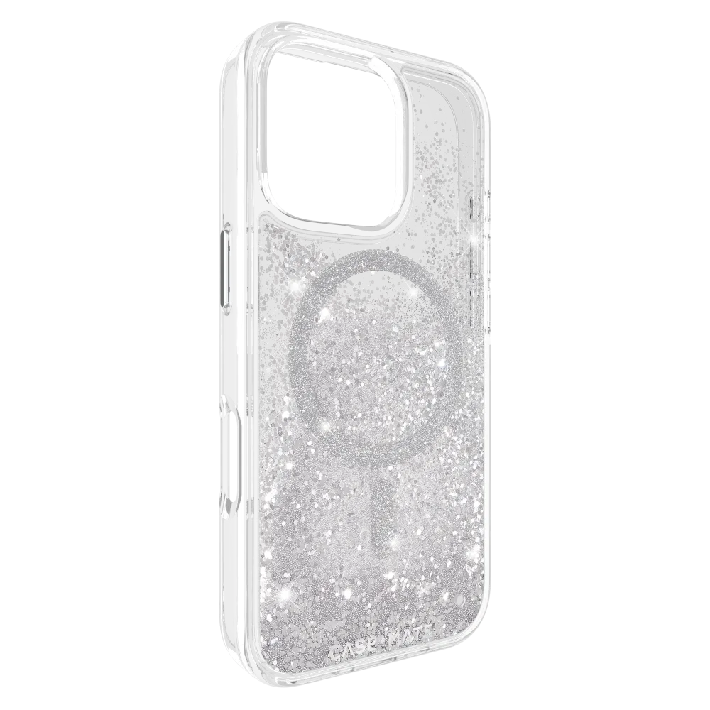 Case-Mate - Waterfall Case for Apple iPhone 16 Pro - Silver