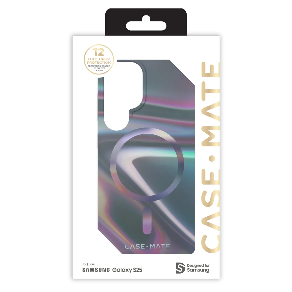 Case-Mate - Soap Bubble Case with Magnet for Samsung Galaxy S25