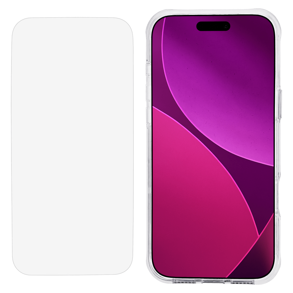 Case-Mate - Protection Pack Tough MagSafe Case and Glass Screen Protector for Apple iPhone 17 Pro Max - Clear