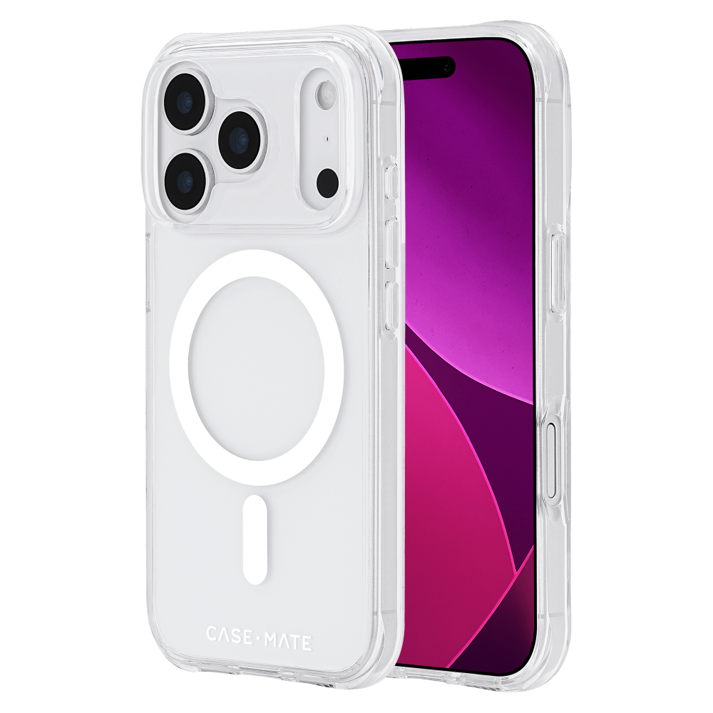 Case-Mate - Tough MagSafe Case for Apple iPhone 17 Pro - Clear