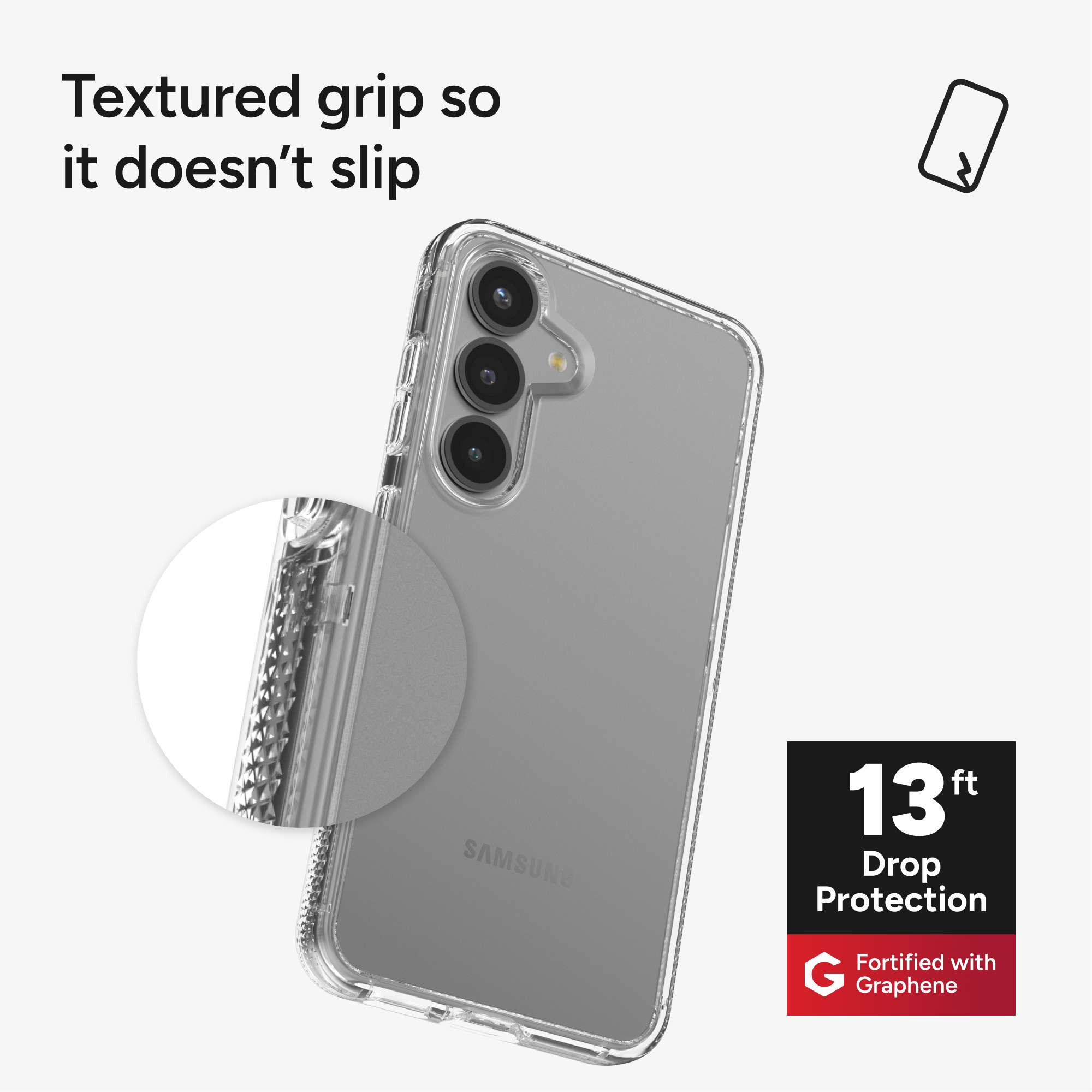 ZAGG - Crystal Palace Case for Samsung Galaxy S25