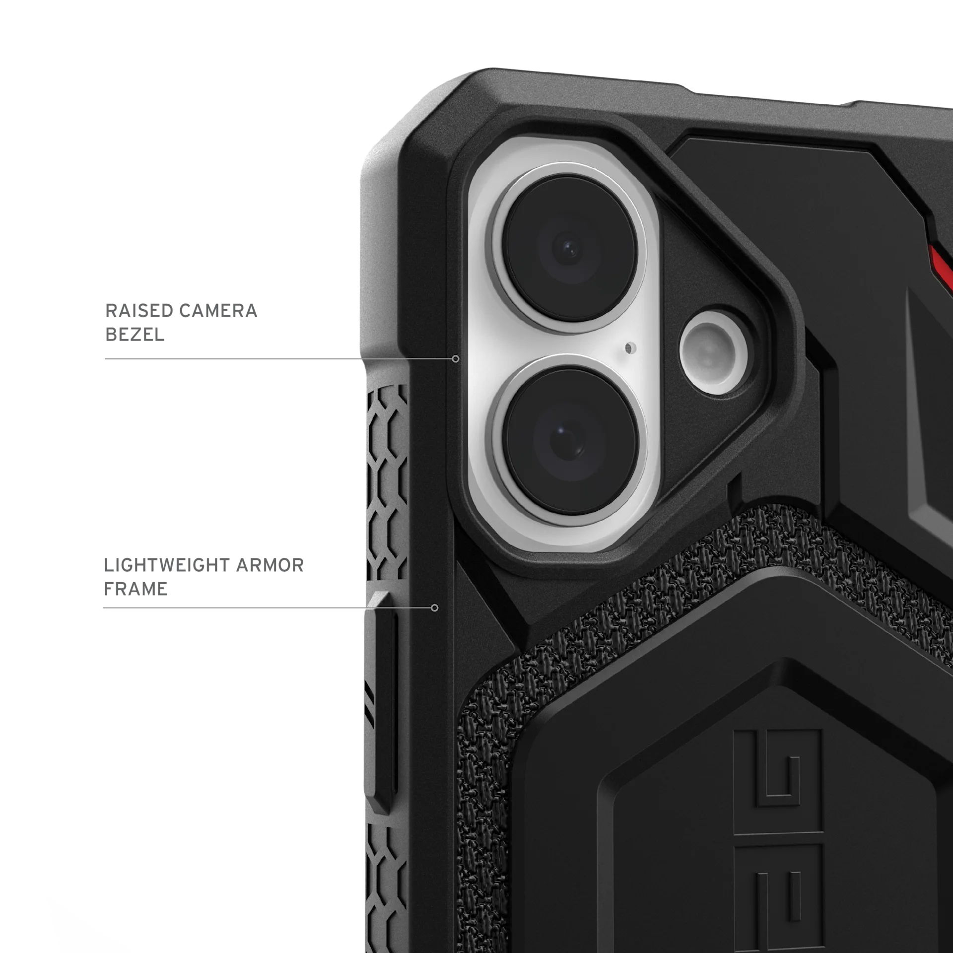 Urban Armor Gear (UAG) - Monarch Pro MagSafe Case for Apple iPhone 16 Plus - Kevlar Black