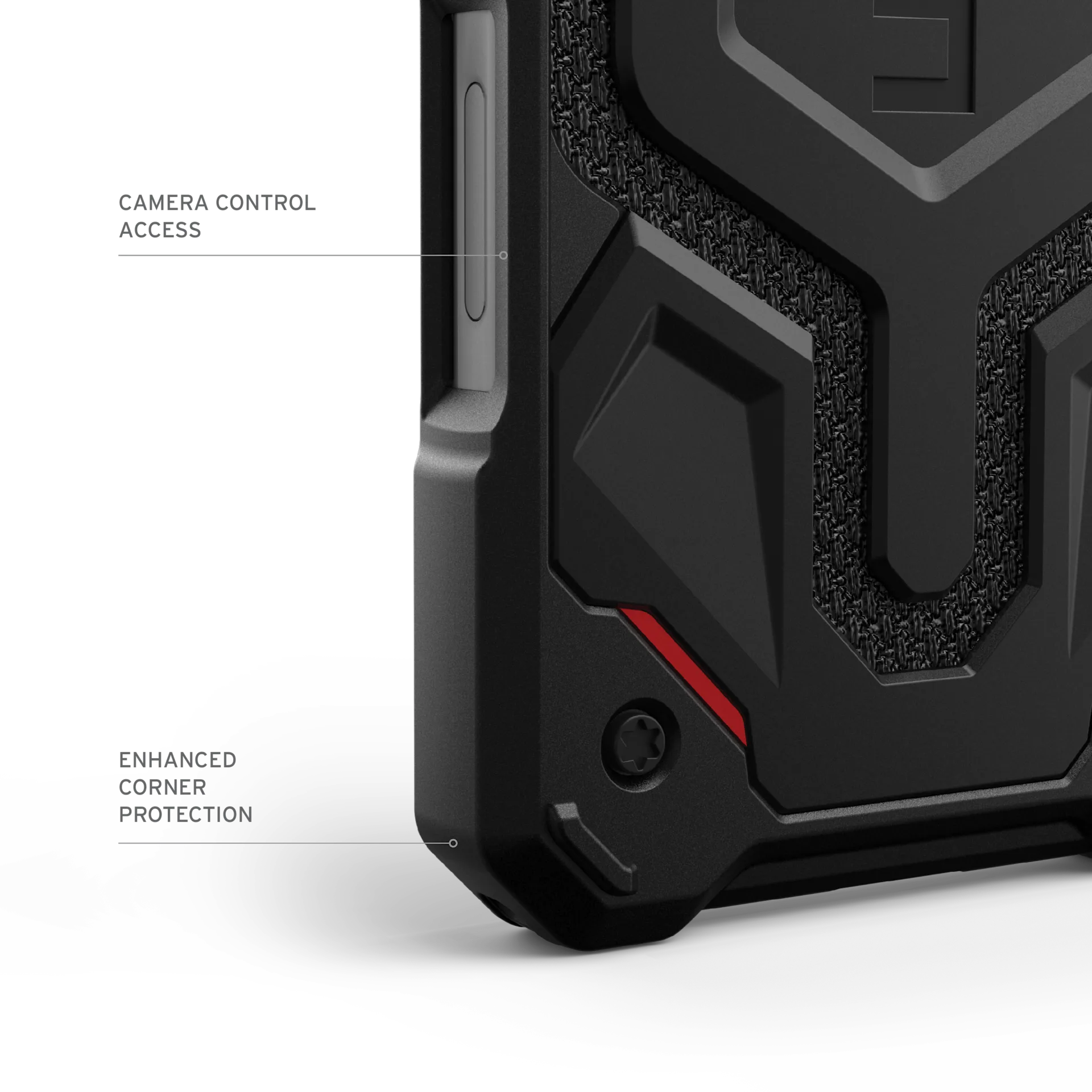 Urban Armor Gear (UAG) - Monarch Pro MagSafe Case for Apple iPhone 16 Plus - Kevlar Black