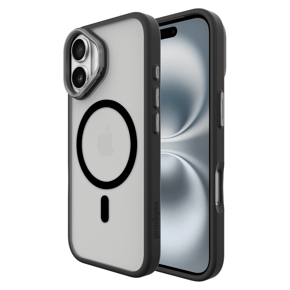 Prodigee - KickIt MagSafe Case for Apple iPhone 17 Series - Black