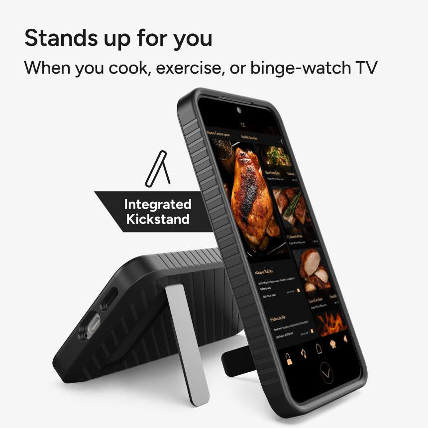 ZAGG - Denali Case with Kick Stand for Samsung Galaxy S25 Plus