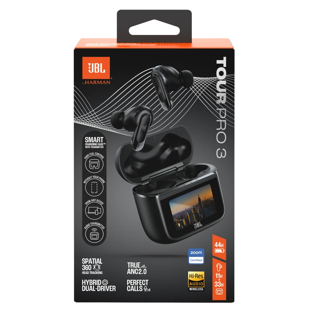 JBL - Tour Pro 3 In Ear Headphones - Black