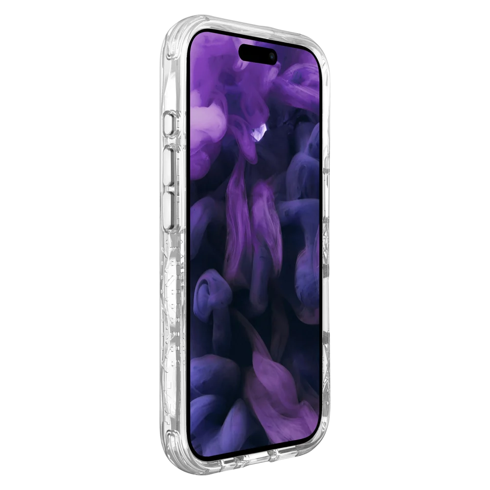Laut - Crystal Matter MagSafe Case for Apple iPhone 16 Pro - Crystal