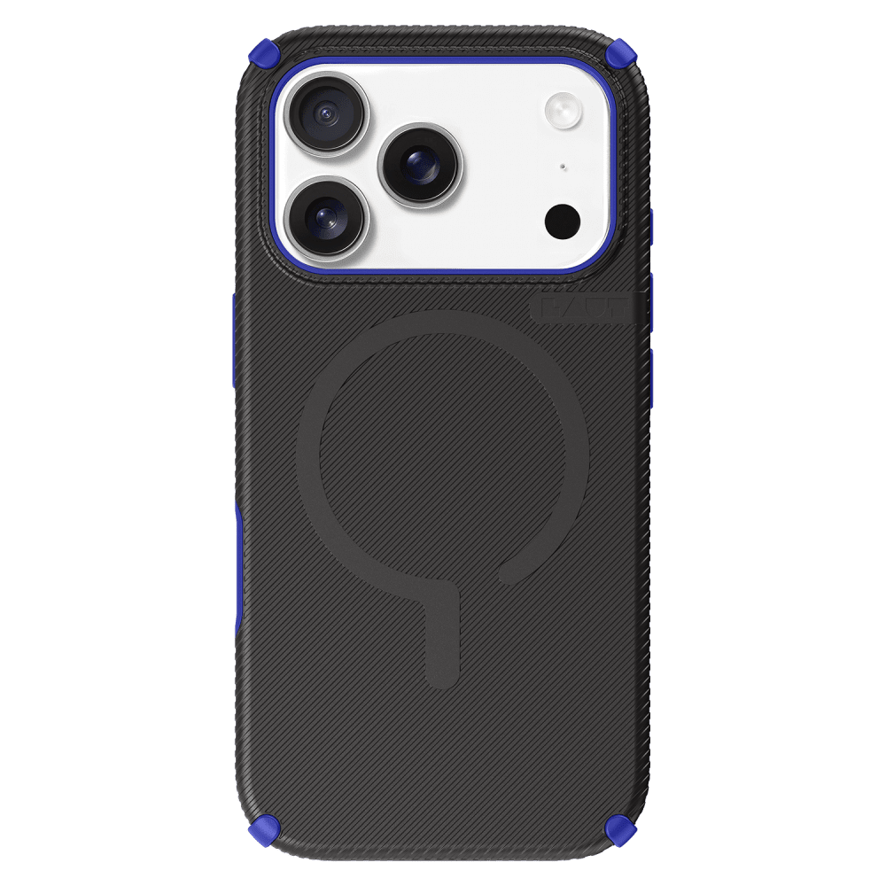 Laut - Shield Flux MagSafe Case for Apple iPhone 17 Pro - Midnight Blue