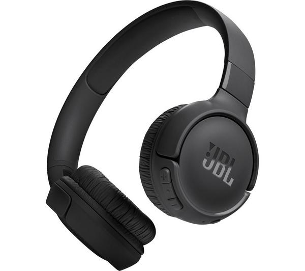 JBL Tune 520BT Wireless On-Ear Headphones with Purebass Sound
