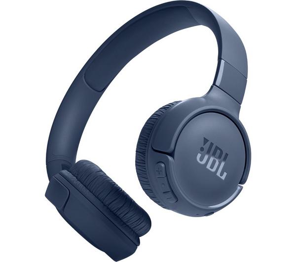 JBL Tune 520BT Wireless On-Ear Headphones with Purebass Sound