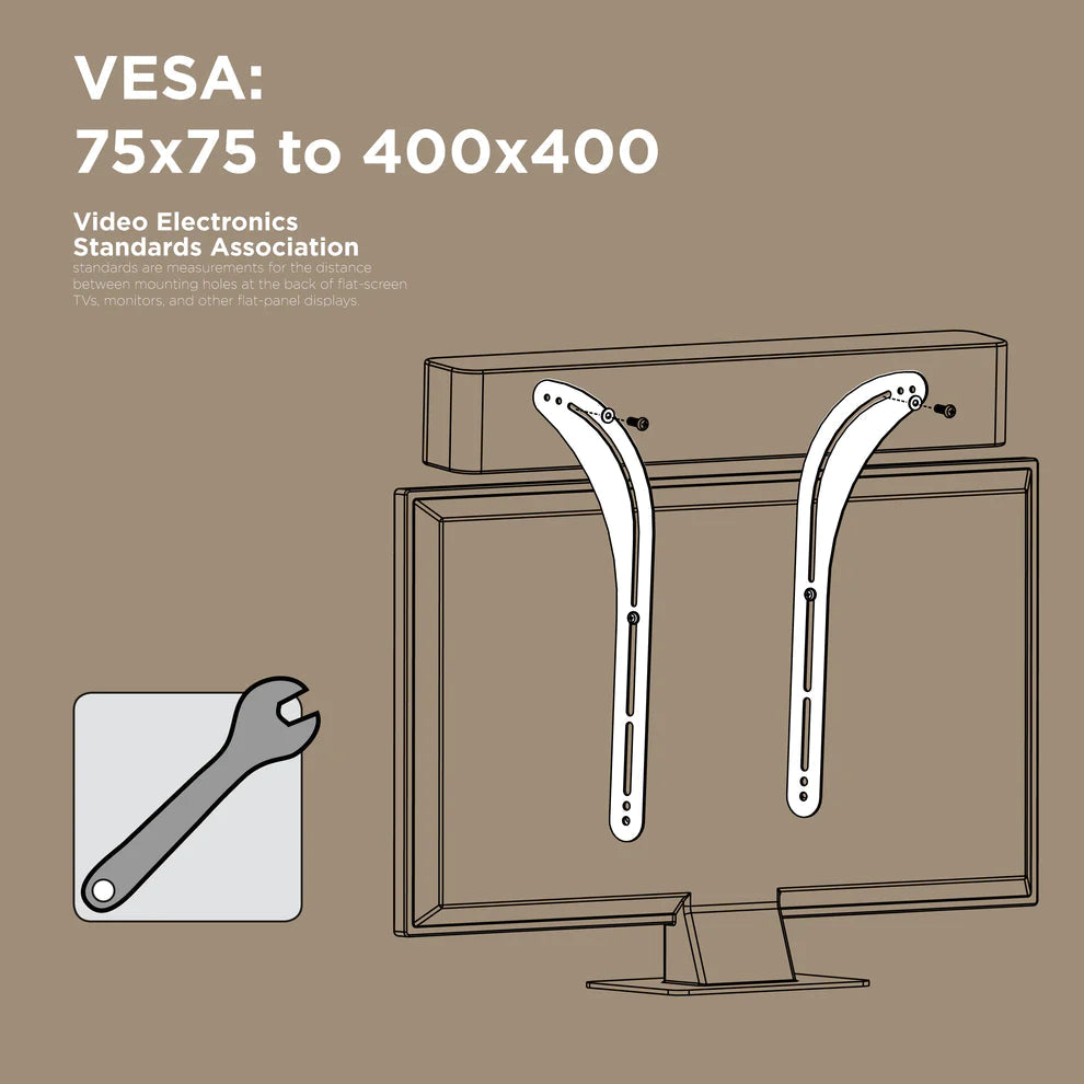 ProMounts MSB33 Universal TV Sound-bar Mount