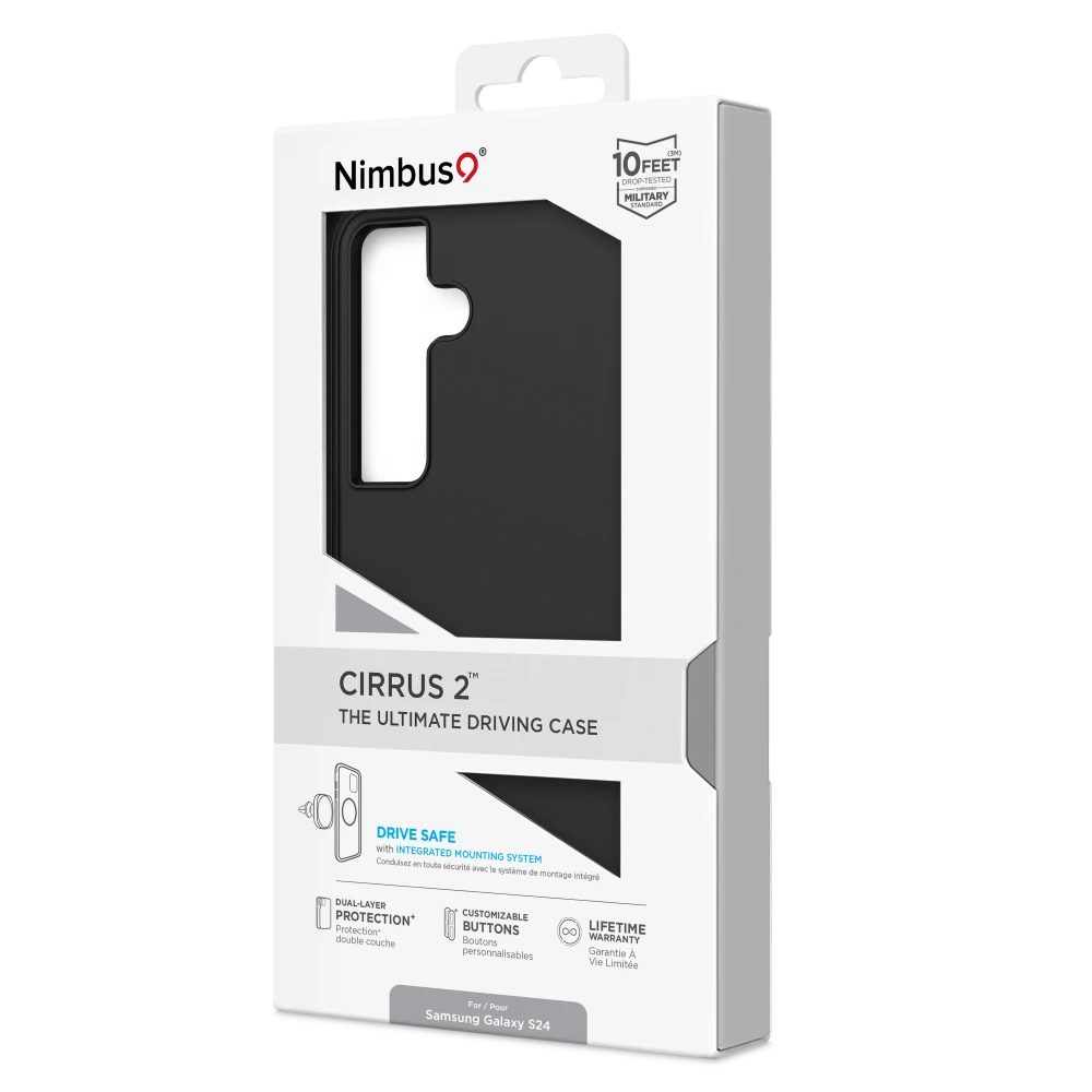 Nimbus9 - Cirrus 2 Case for Samsung Galaxy S24 - Black