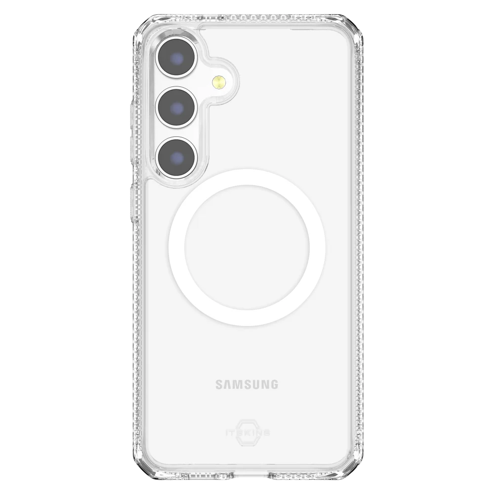 ITSKINS - Hybrid_R Clear MagSafe Case for Samsung Galaxy S25