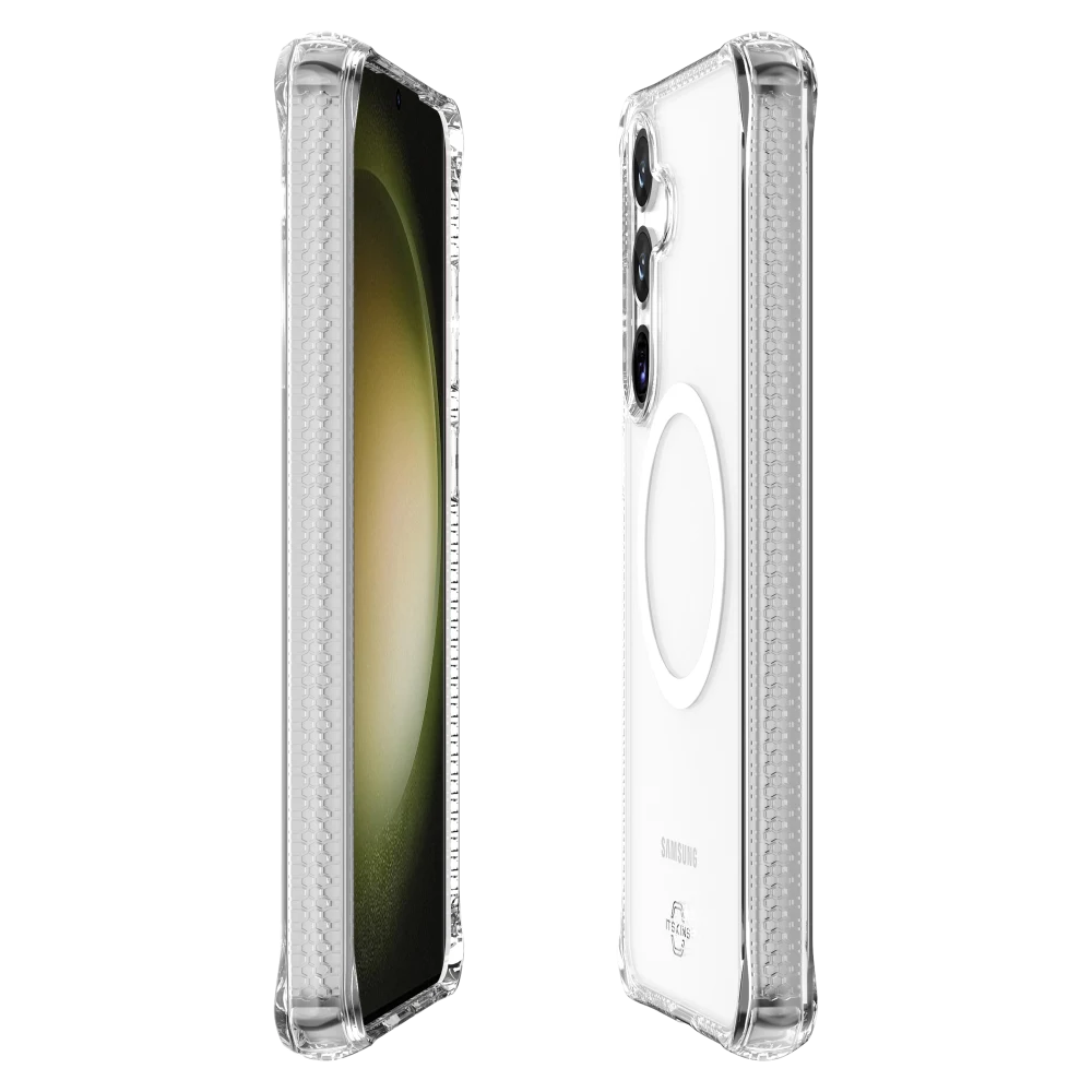 ITSKINS - Hybrid_R Clear MagSafe Case for Samsung Galaxy S25