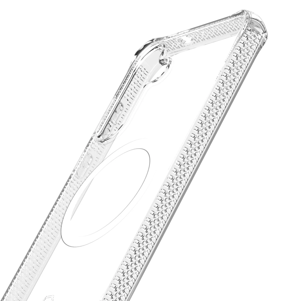 ITSKINS - Hybrid_R Clear MagSafe Case for Samsung Galaxy S25 Plus