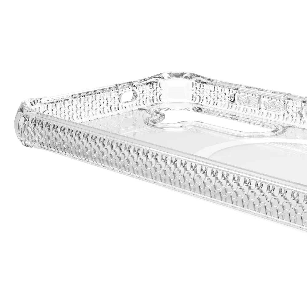 ITSKINS - Hybrid_R Clear MagSafe Case for Samsung Galaxy S25 Plus