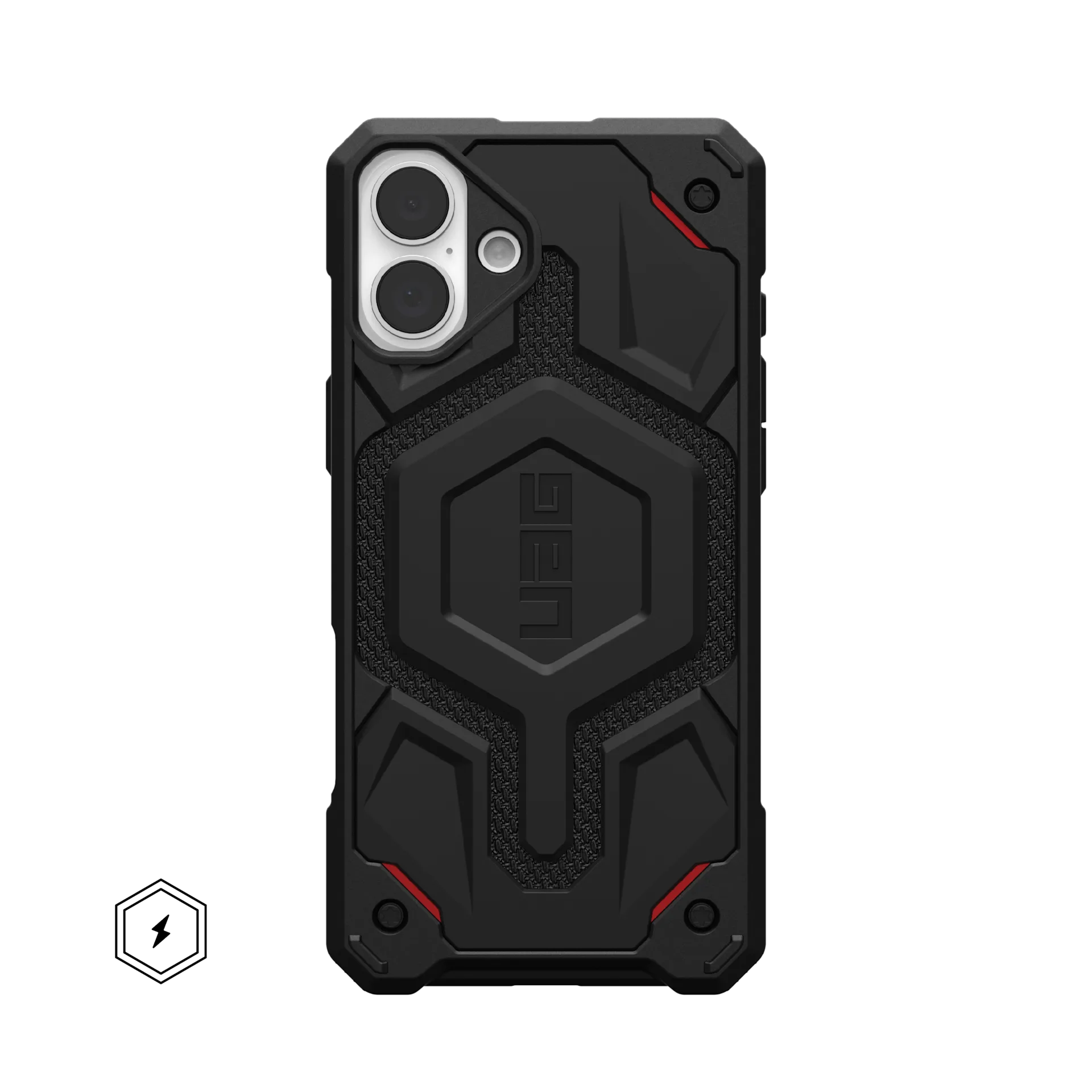 Urban Armor Gear (UAG) - Monarch Pro MagSafe Case for Apple iPhone 16 Plus - Kevlar Black