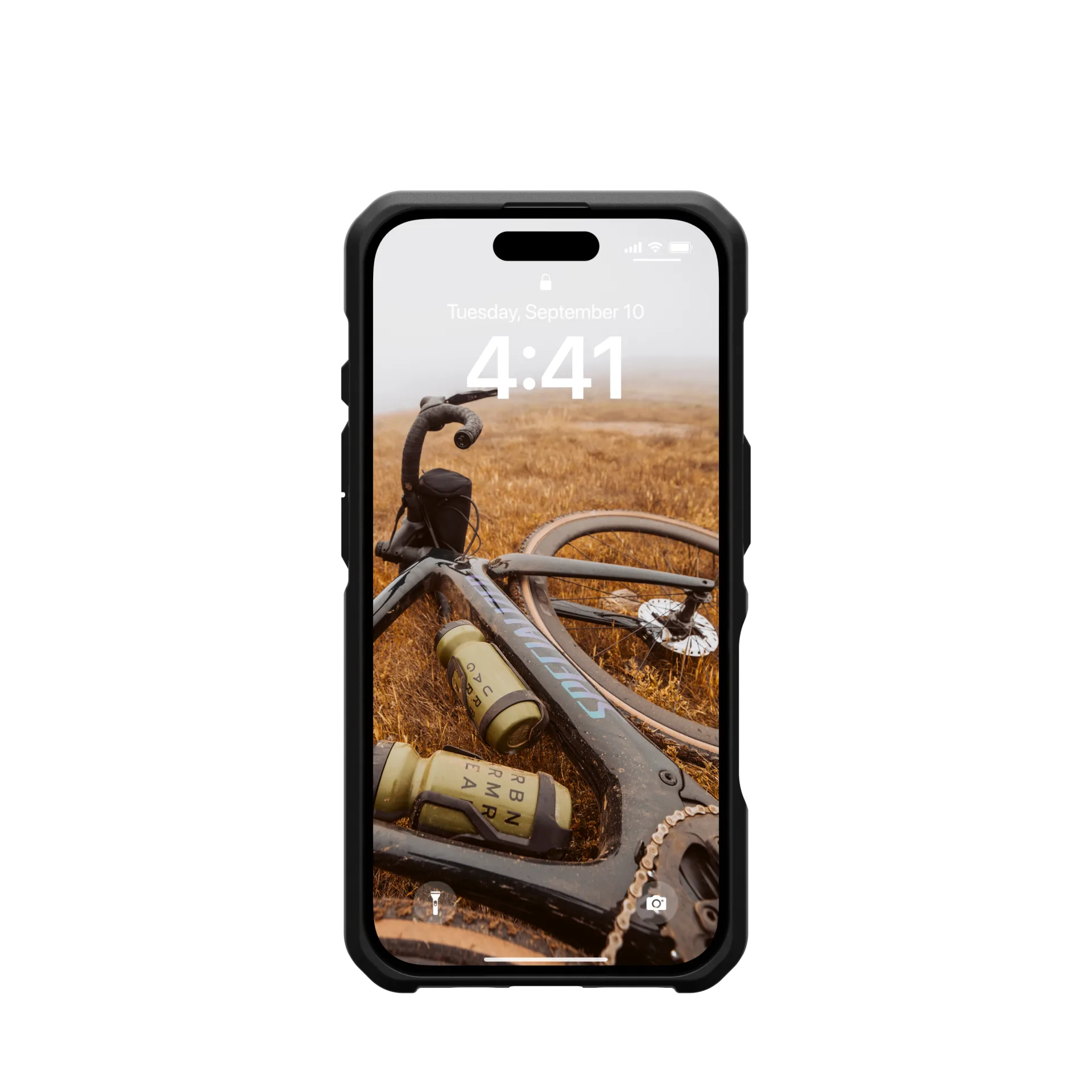 Urban Armor Gear (UAG) - Metropolis LT MagSafe Case for Apple iPhone 16 - Kevlar Black