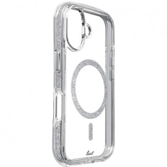 Laut Aero Sparkle for iPhone 16 plus - Crystal Silver