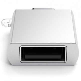 Satechi Type-C to Type-A USB Adapter (Silver)