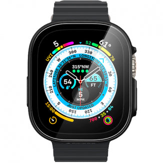 Spigen Apple Watch Ultra 2 / Ultra CaseThin Fit 360 w/ Tempered Glass SP